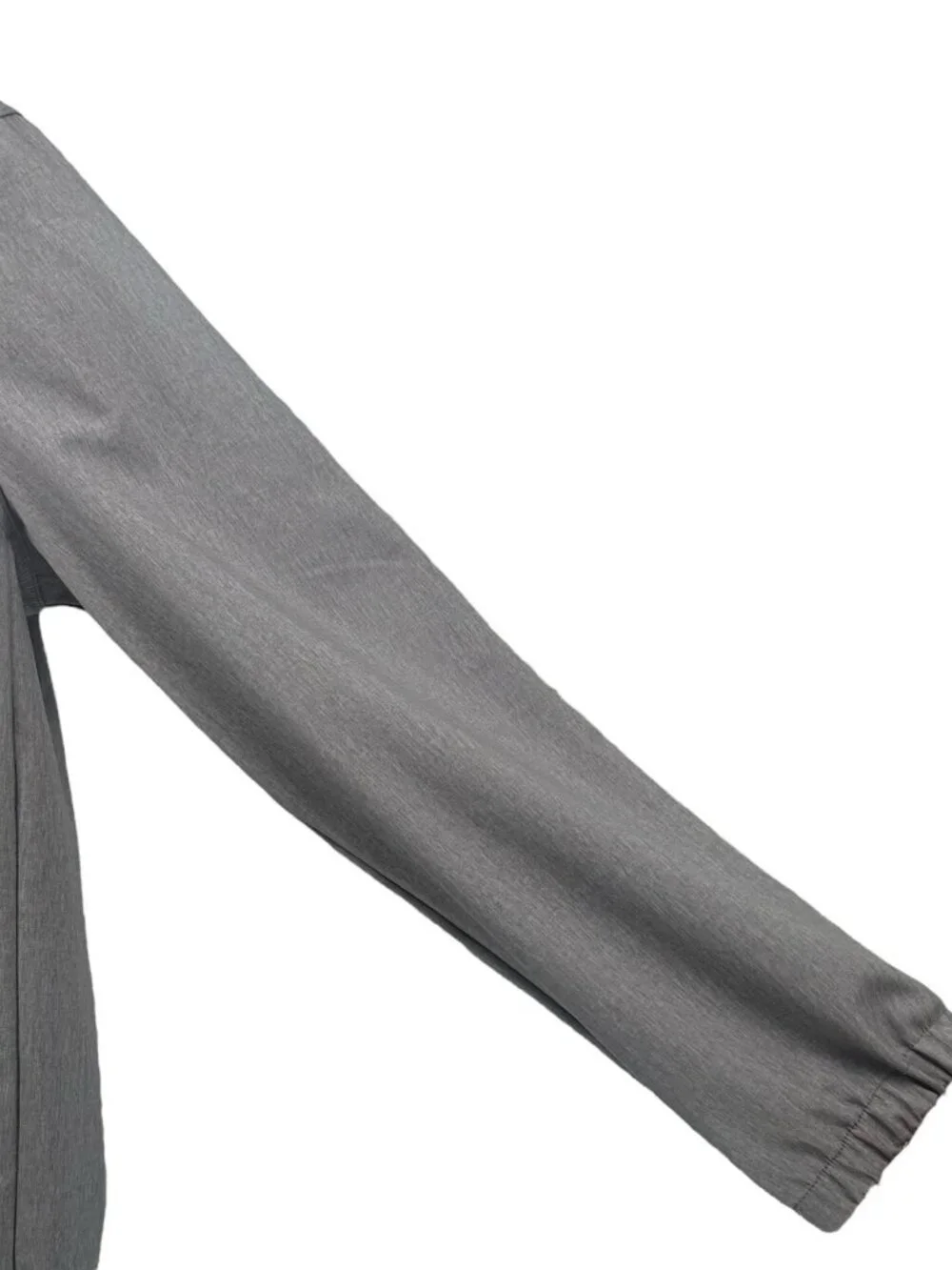 Nomad Mens Heather Grey Full Zip Hooded Windbreaker Jacket‎ Lightweight Pockets